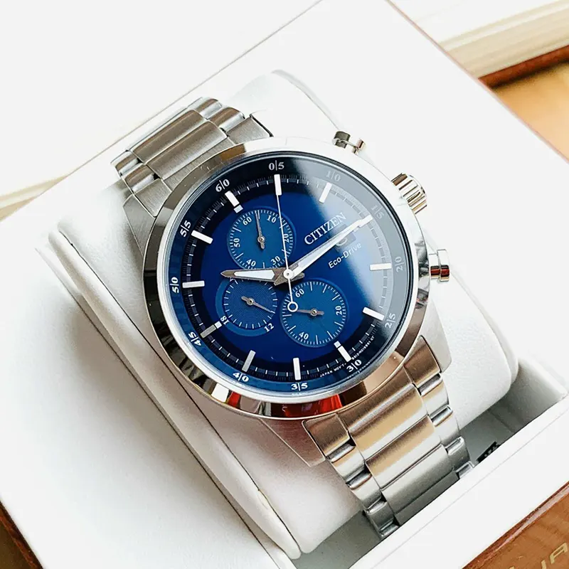 Citizen Eco-Drive Chronograph Blue Dial Men's Watch | CA0610-52L